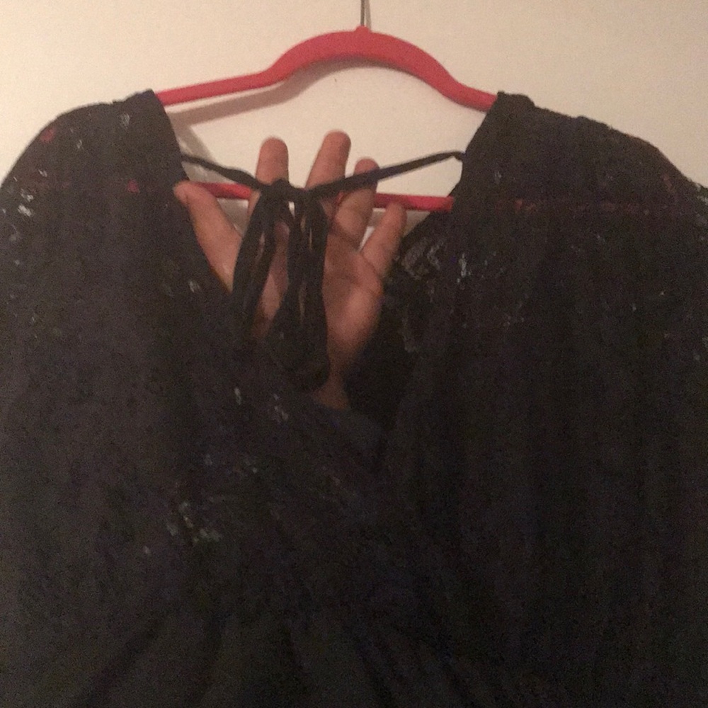 Forever 21 Black Lace Dress - Picture 5 of 7